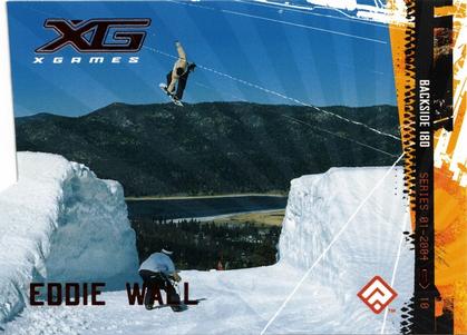 2004 Pro Core Sports X Games #10 Eddie Wall Front
